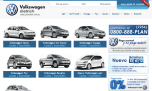 0km-volkswagen.com.ar thumbnail