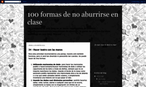 100formasdenoaburrirseenclase.blogspot.com.es thumbnail
