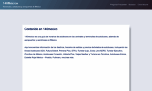 140mexico.com thumbnail