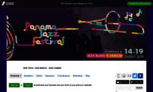 16thpanamajazzfestival2019.sched.com thumbnail