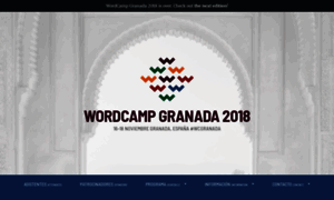 2018.granada.wordcamp.org thumbnail
