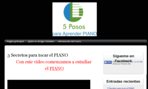 5pasosparaaprenderpiano.com thumbnail