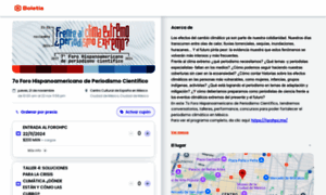 7o-foro-hispanoamericano-de-periodismo-cientifico.boletia.com thumbnail