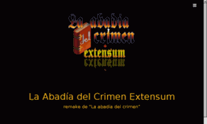 Abadiadelcrimenextensum.com thumbnail