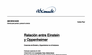 Abcienciade.wordpress.com thumbnail