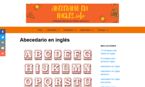 Abecedarioeningles.info thumbnail