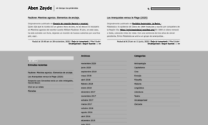 Abenzaide.wordpress.com thumbnail