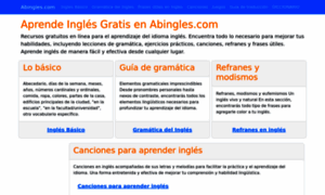 Abingles.com thumbnail