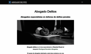 Abogadodelitos.com thumbnail
