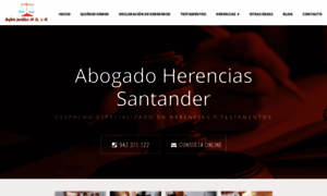 Abogadoherenciassantander.com thumbnail