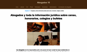 Abogados10.net thumbnail