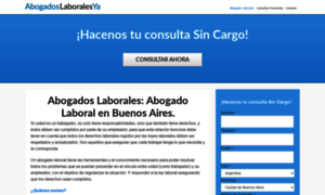 Abogadoslaboralesya.com.ar thumbnail