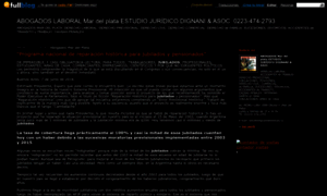 Abogadosmardelplata.fullblog.com.ar thumbnail