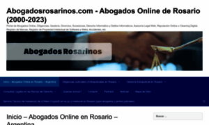 Abogadosrosarinos.com thumbnail