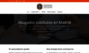 Abogadosustitucionmadrid.es thumbnail