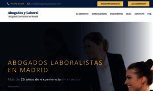 Abogadosylaboral.com thumbnail