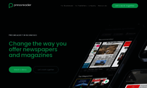 About.pressreader.com thumbnail