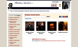 Abrahamlincolns.com thumbnail