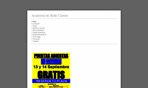 Academiadebaileclamorsevilla.es thumbnail