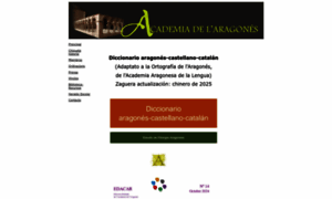 Academiadelaragones.org thumbnail