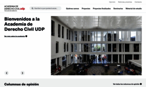 Academiaderechocivil.udp.cl thumbnail