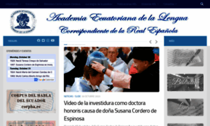 Academiaecuatorianadelalengua.org thumbnail