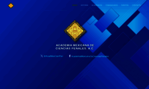 Academiamexicanadecienciaspenales.com.mx thumbnail