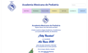Academiamexicanadepediatria.com.mx thumbnail