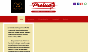 Academiapreludio.com thumbnail