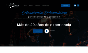 Academiapromusica.cl thumbnail
