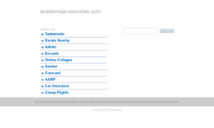 Academias-escuelas.com thumbnail