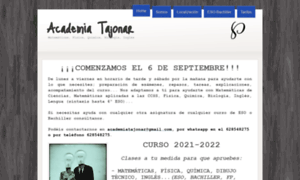 Academiatajonar.com thumbnail