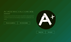 Academicos.com.mx thumbnail