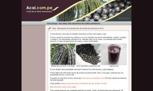 Acai.com.pe thumbnail
