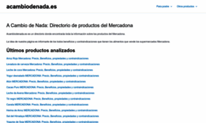 Acambiodenada.es thumbnail