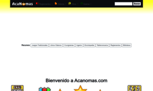 Acanomas.com thumbnail