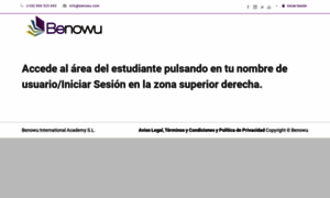 Acceso.benowu.com thumbnail
