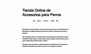 Accesoriosdeperros.com thumbnail