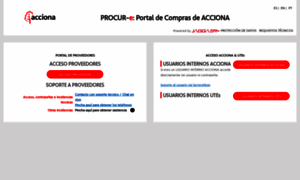 Acciona-procure.bravosolution.com thumbnail