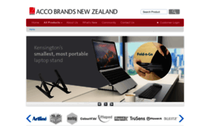 Accobrands.co.nz thumbnail