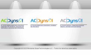 Acdynsol.com thumbnail