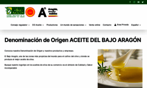 Aceitedelbajoaragon.es thumbnail