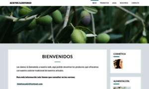 Aceitesildefonso.com thumbnail