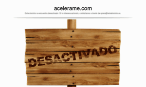 Acelerame.com thumbnail