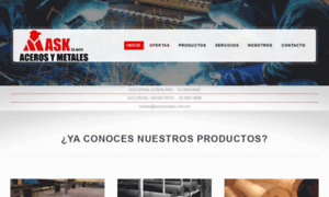 Acerosmask.com.mx thumbnail