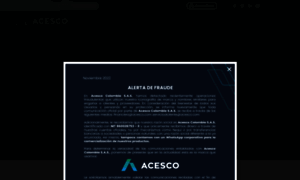 Acesco.com.co thumbnail