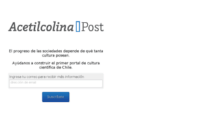 Acetilcolinapost.cl thumbnail