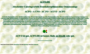 Acfo.de thumbnail
