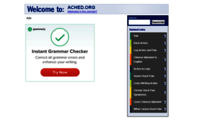 Ached.org thumbnail