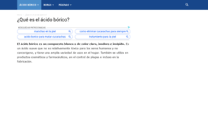Acidoborico.org thumbnail